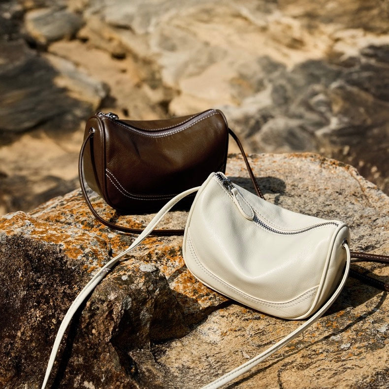 Women’s Leather Mini Crossbody Shoulder Bag | Effortless Everyday Elegance