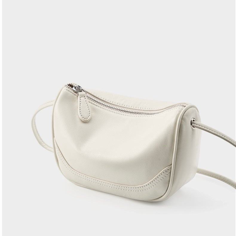 Women’s Top Grain Leather Mini Crossbody Shoulder Bag | Understated Sophistication