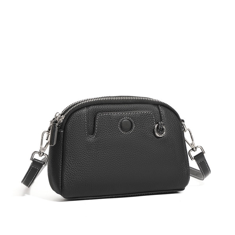 Women’s Genuine Cowhide Shoulder Crossbody Bag | Timeless Everyday Elegance