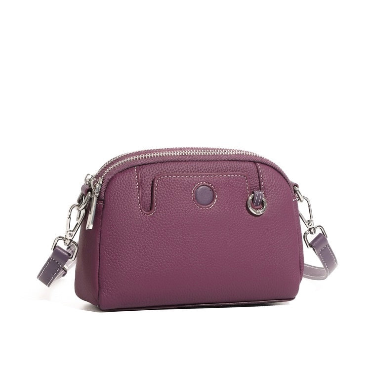 Women’s Genuine Cowhide Shoulder Crossbody Bag | Timeless Everyday Elegance