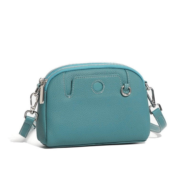 Women’s Genuine Cowhide Shoulder Crossbody Bag | Timeless Everyday Elegance