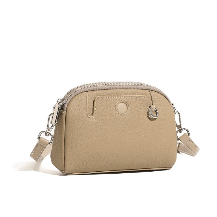 Women’s Genuine Cowhide Shoulder Crossbody Bag | Timeless Everyday Elegance