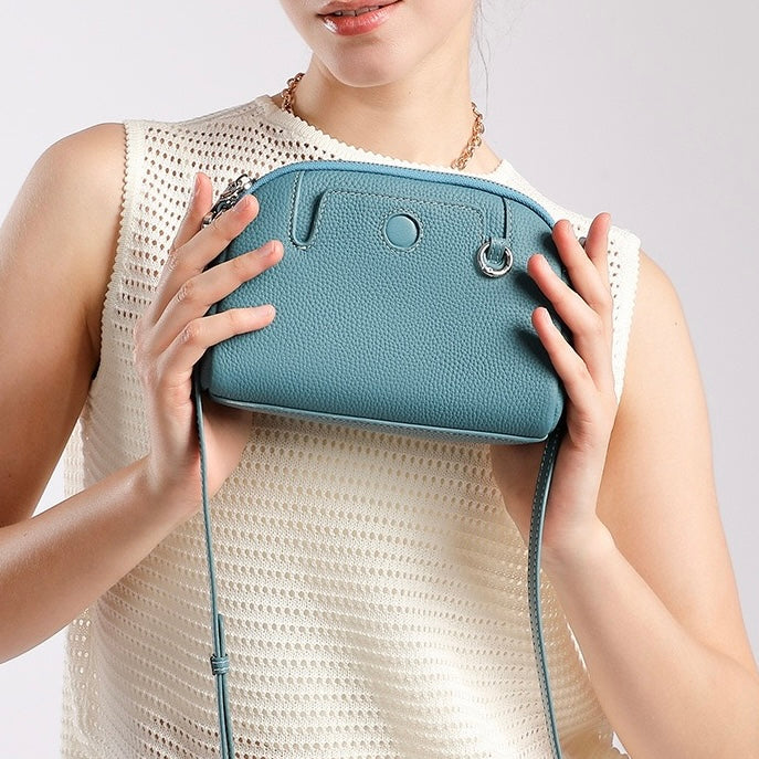 Women’s Genuine Cowhide Shoulder Crossbody Bag | Timeless Everyday Elegance
