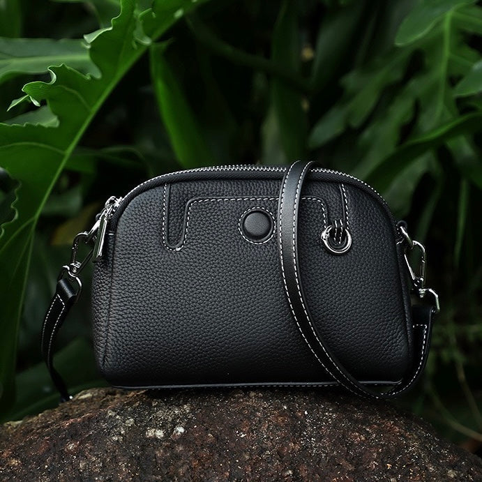 Women’s Genuine Cowhide Shoulder Crossbody Bag | Timeless Everyday Elegance