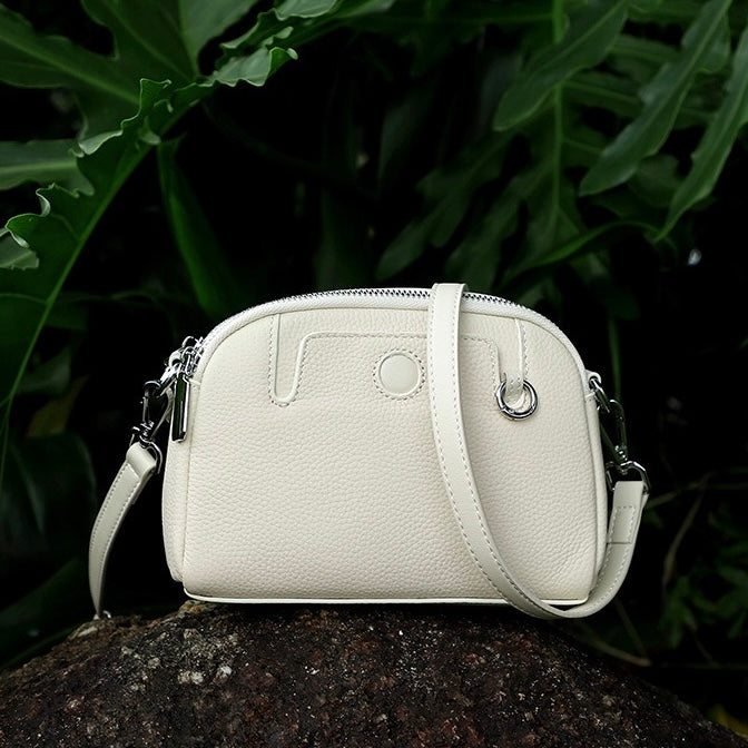 Women’s Genuine Cowhide Shoulder Crossbody Bag | Timeless Everyday Elegance