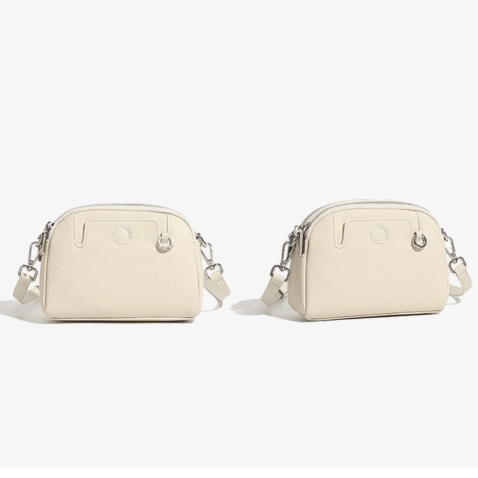 Women’s Genuine Cowhide Shoulder Crossbody Bag | Timeless Everyday Elegance