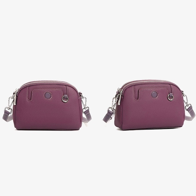 Women’s Genuine Cowhide Shoulder Crossbody Bag | Timeless Everyday Elegance