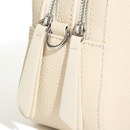 Women’s Genuine Leather Handheld Boston Bag | Effortless Everyday Elegance