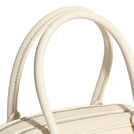 Women’s Genuine Leather Handheld Boston Bag | Effortless Everyday Elegance