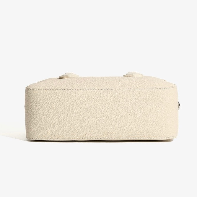 Women’s Genuine Leather Handheld Boston Bag | Effortless Everyday Elegance