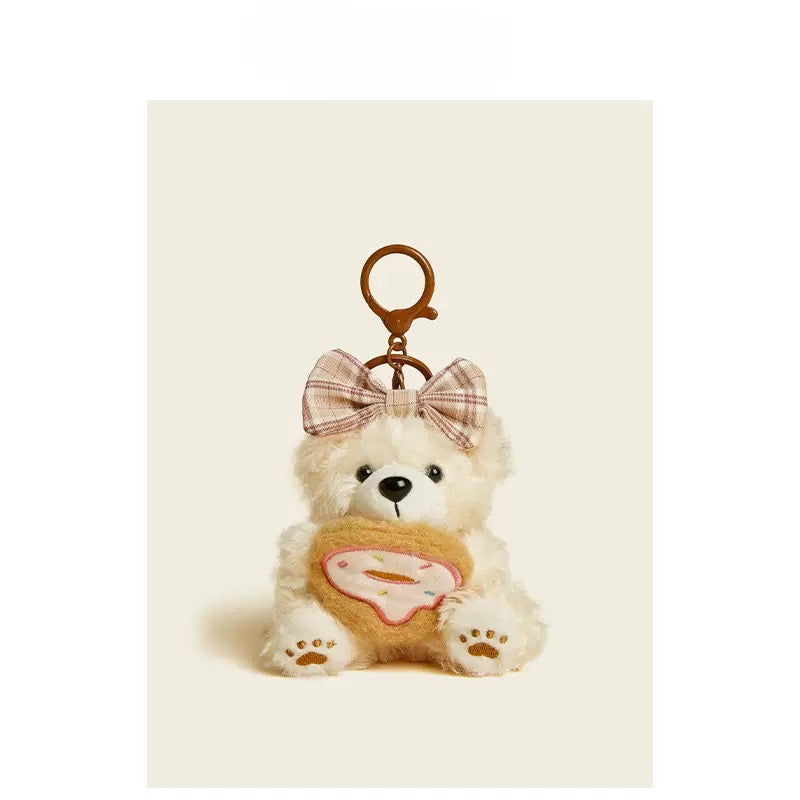 Teddy Bear Bag Charm | Subtle Whimsical Everyday Elegance