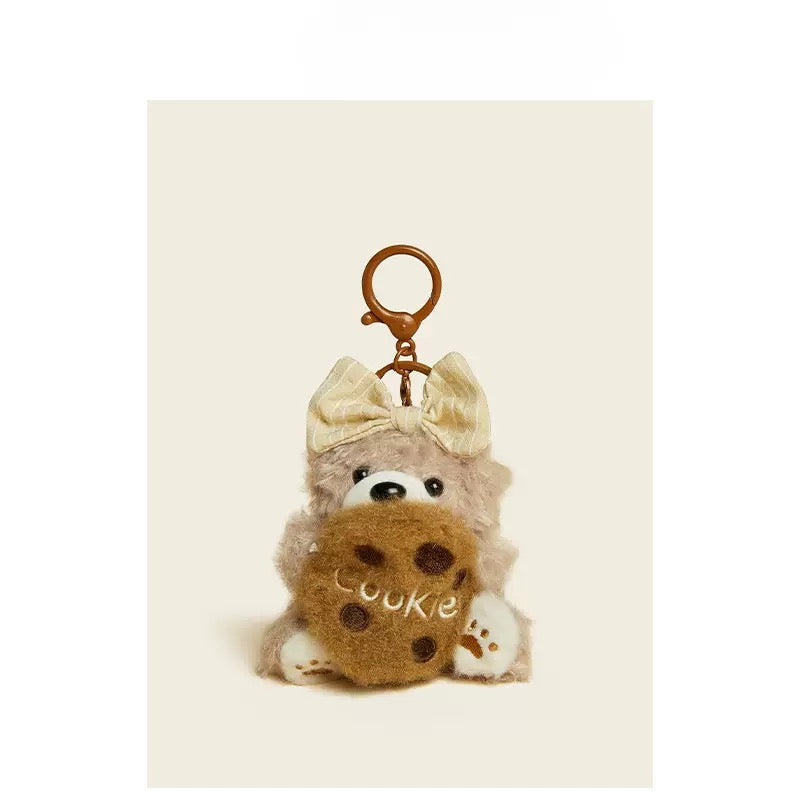 Teddy Bear Bag Charm | Subtle Whimsical Everyday Elegance