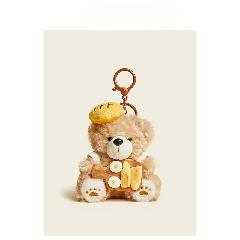 Teddy Bear Bag Charm | Subtle Whimsical Everyday Elegance