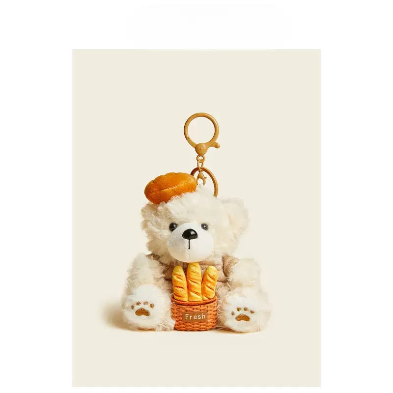 Teddy Bear Bag Charm | Subtle Whimsical Everyday Elegance