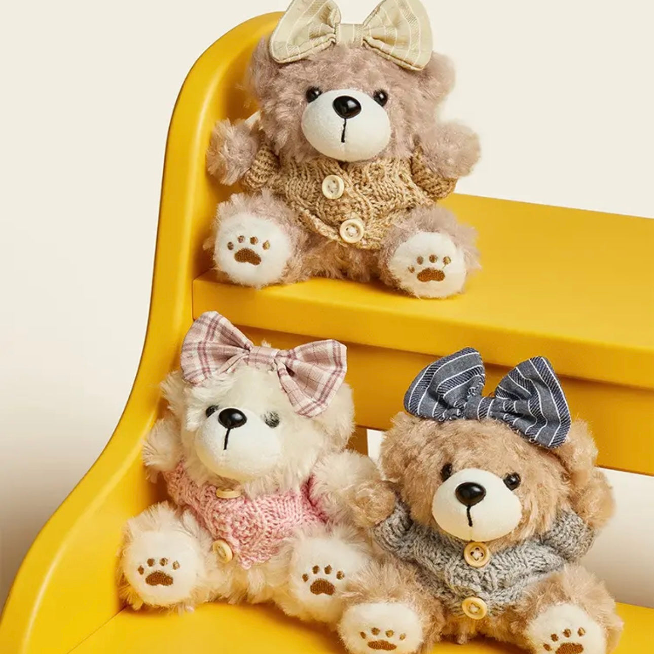 Artist Bear Bag Charm | Effortless Understated Everyday Elegance