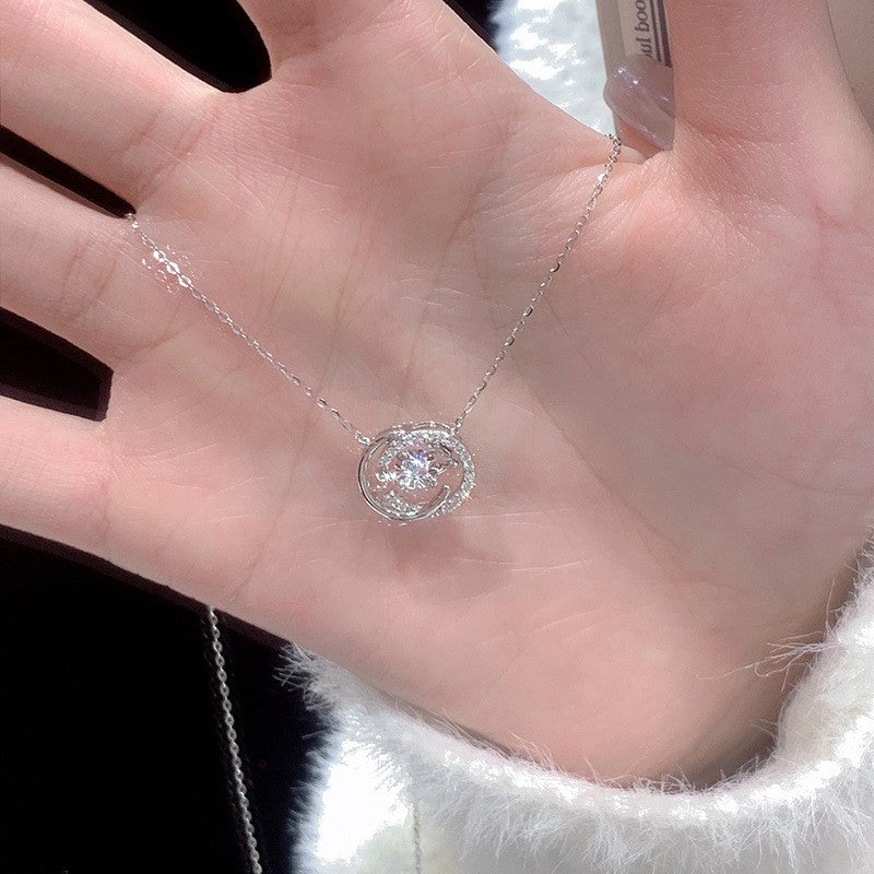 Infinite Circle Möbius Necklace | Effortless Timeless Sculptural Elegance