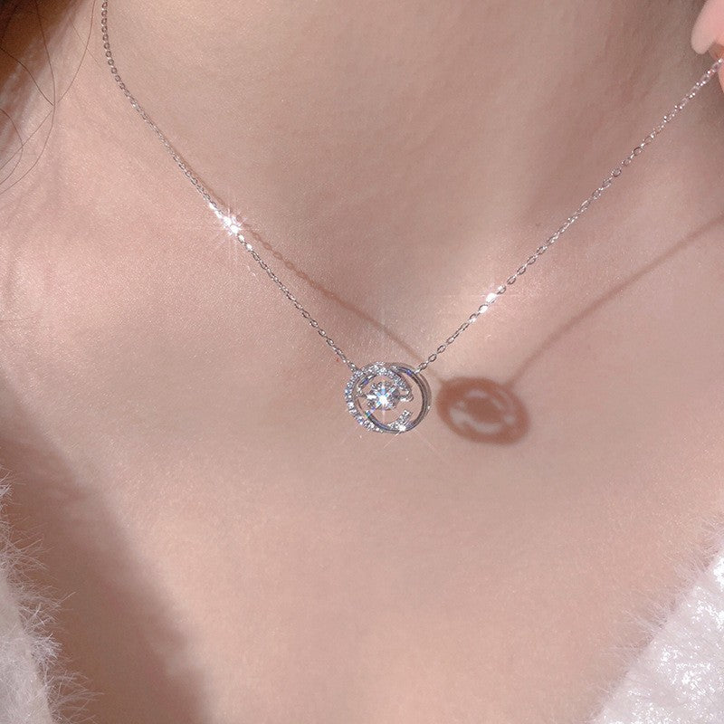 Infinite Circle Möbius Necklace | Effortless Timeless Sculptural Elegance