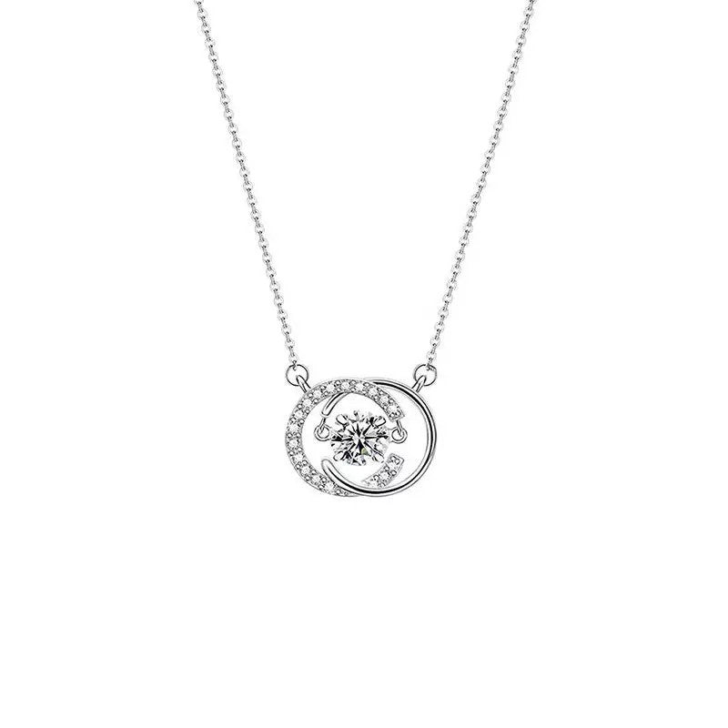 Infinite Circle Möbius Necklace | Effortless Timeless Sculptural Elegance