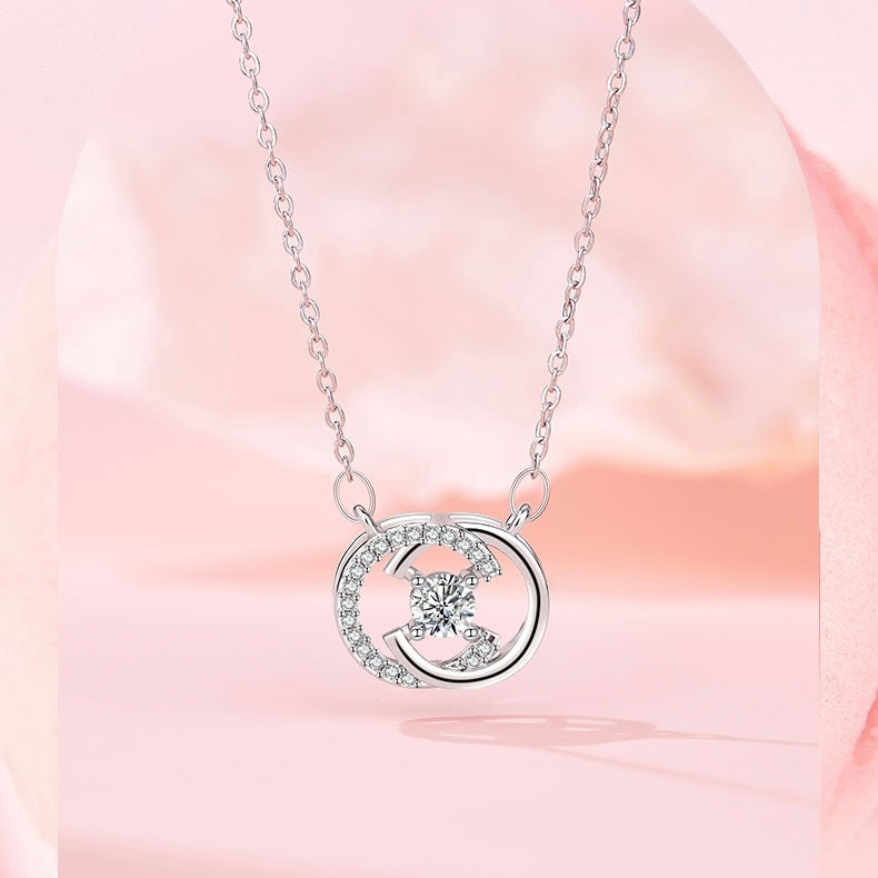 Infinite Circle Möbius Necklace | Effortless Timeless Sculptural Elegance