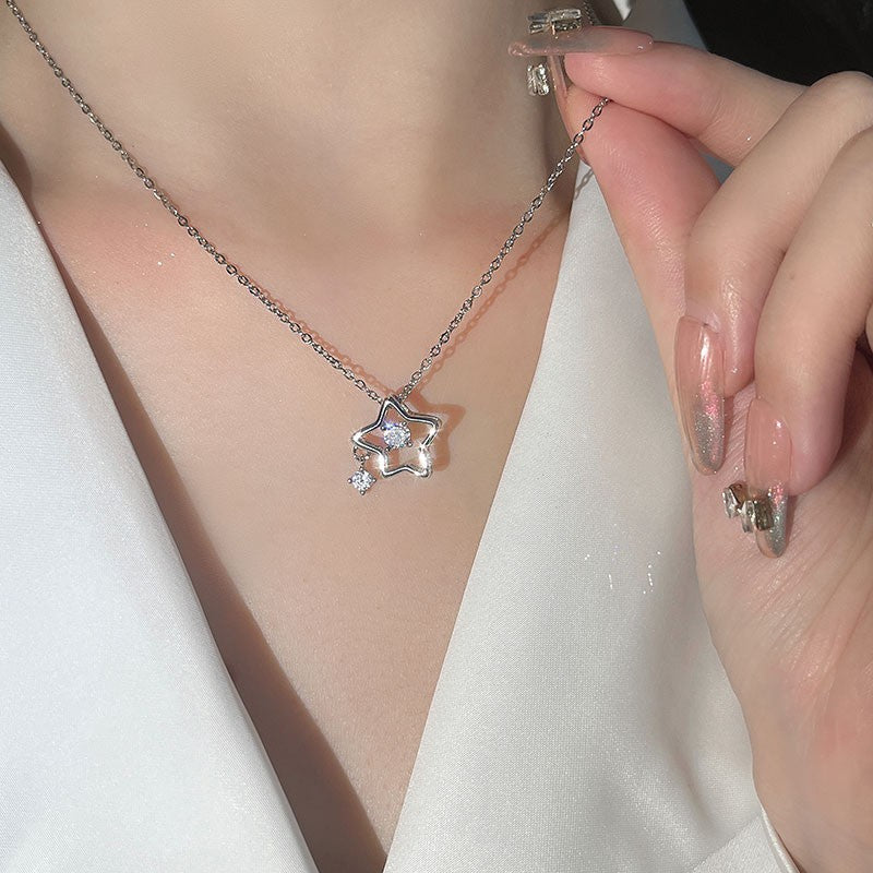 Stellar Star Necklace | Effortless Celestial Elegance