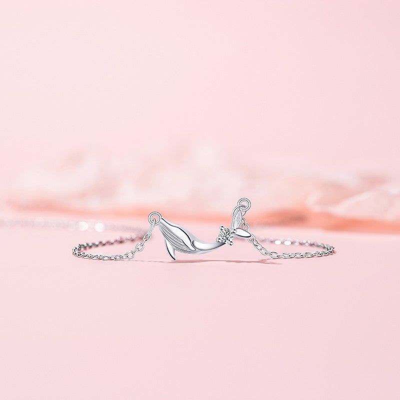 Women's Whale Pendant Necklace | Refined Minimalist Coastal Elegance