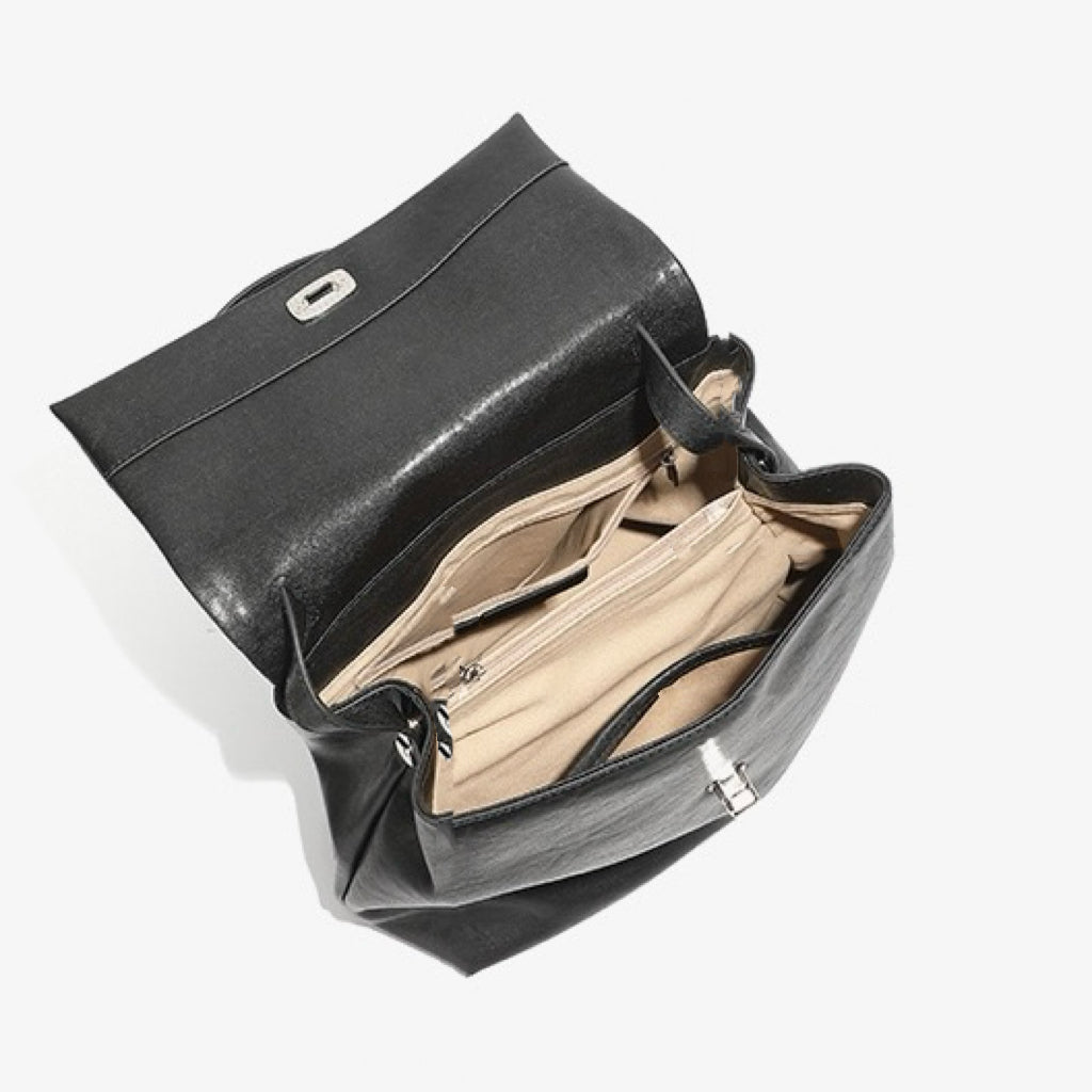 Women’s Genuine Leather Backpack | Large Capacity Versatile Elegance