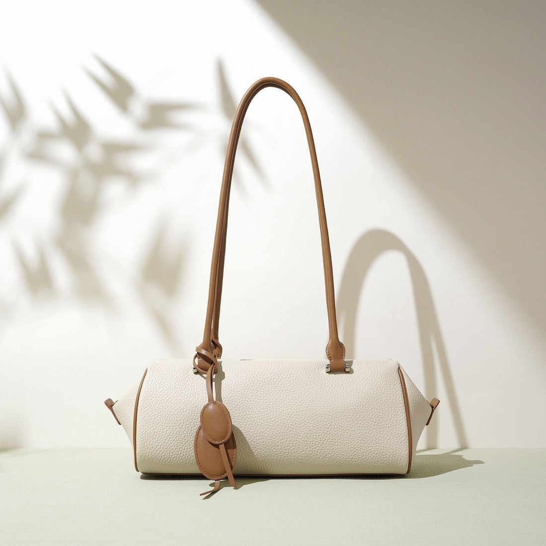 Women’s Genuine Leather Shoulder Handbag | Effortless Pendant Elegance