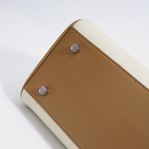 Women’s Genuine Leather Shoulder Handbag | Effortless Pendant Elegance