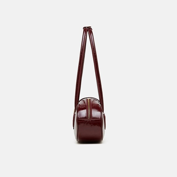 Women’s Top Grain Cowhide Baguette Bag | Effortless City Elegance