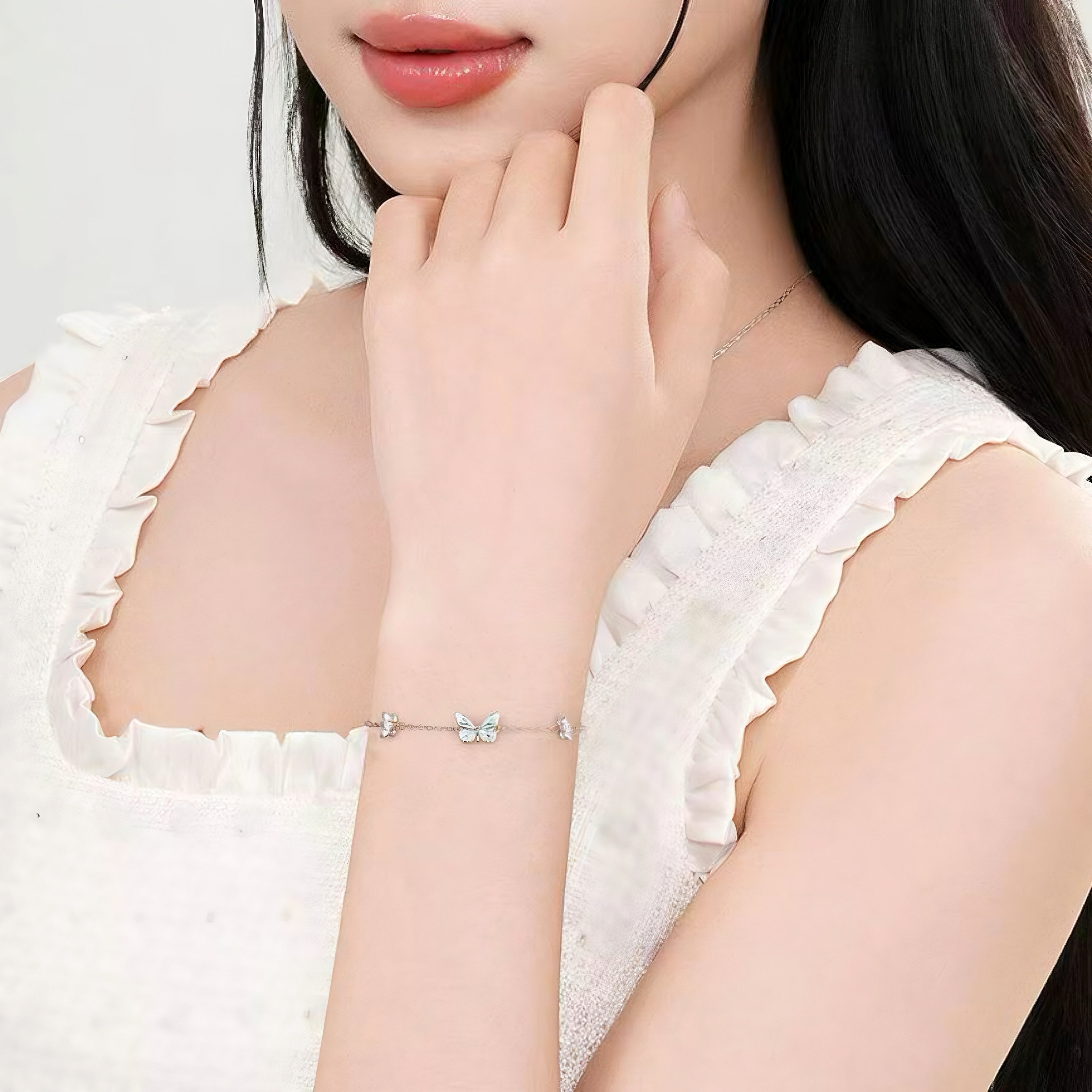 Blue Butterfly Bracelet | Luminous Dream Elegance
