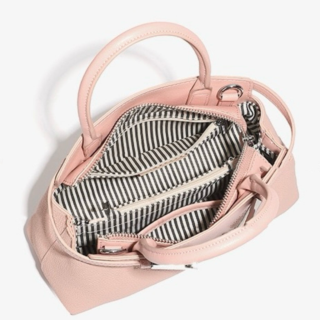Women’s Genuine Leather Square Crossbody Clutch Bag | Timeless Understated Elegance