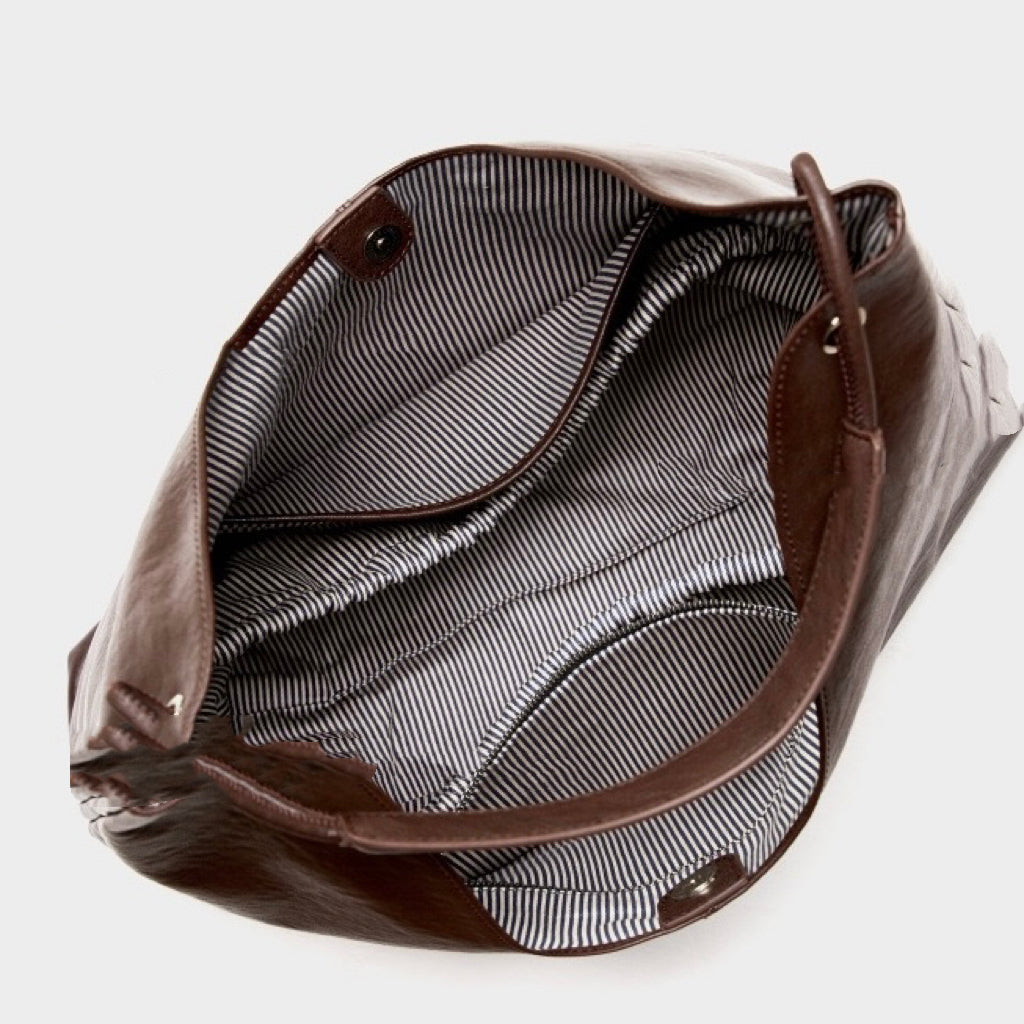 Premium Genuine Leather Tote Bag | Effortless Large-Capacity Minimalist Elegance