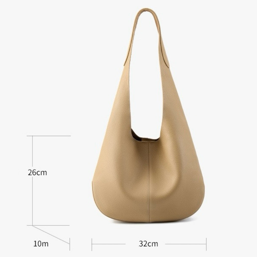 Women’s Genuine Leather Hobo Tote Bag | Effortless Everyday Elegance