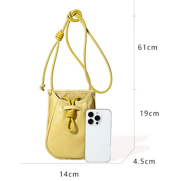 Women’s Leather Crossbody Phone Mini Bag | Effortless Everyday Elegance