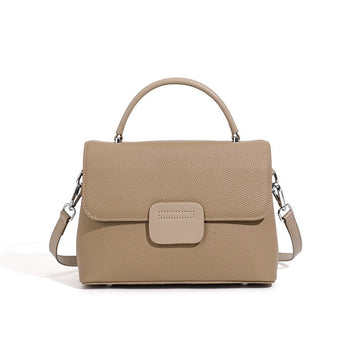 Top-Grain Cowhide Handheld Envelope Crossbody Bag | Effortless Minimalist Elegance
