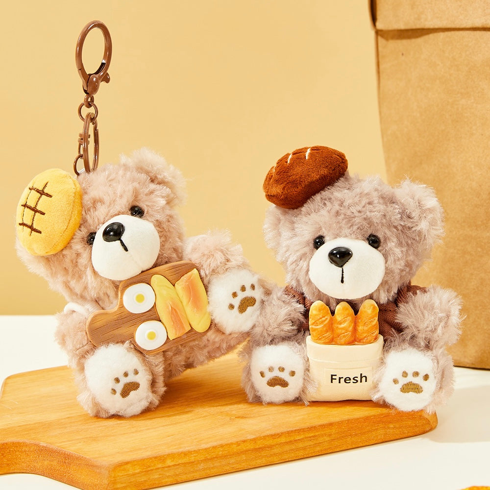 Teddy Bear Bag Charm | Subtle Whimsical Everyday Elegance