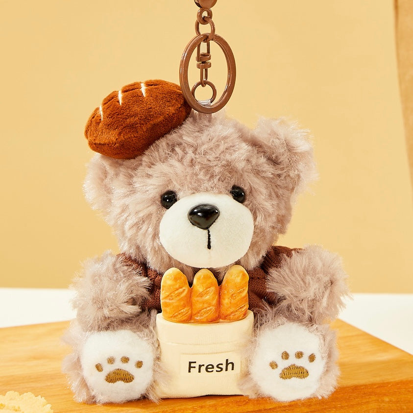 Teddy Bear Bag Charm | Subtle Whimsical Everyday Elegance