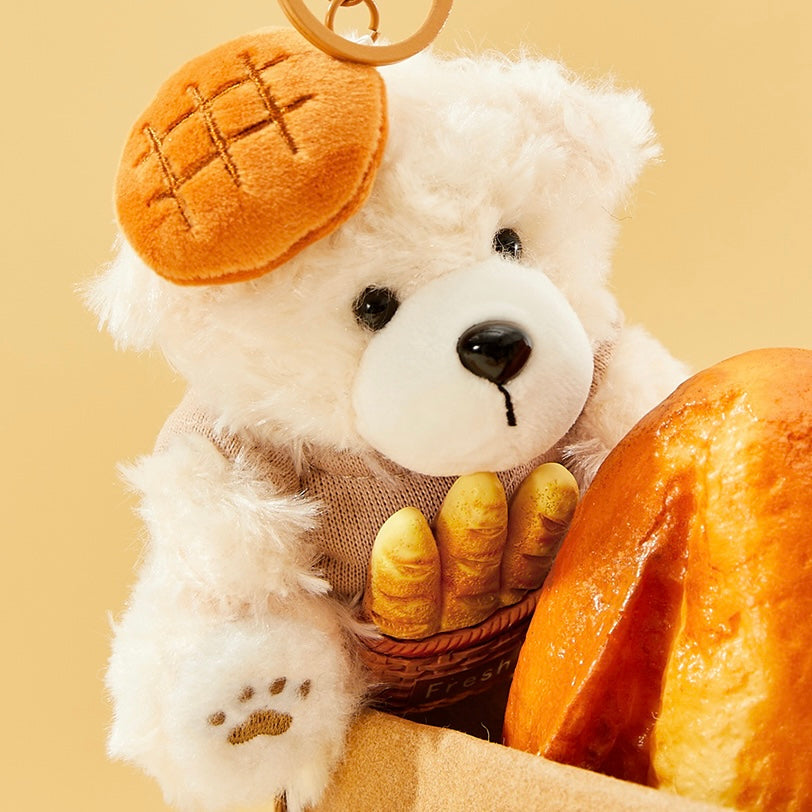 Teddy Bear Bag Charm | Subtle Whimsical Everyday Elegance