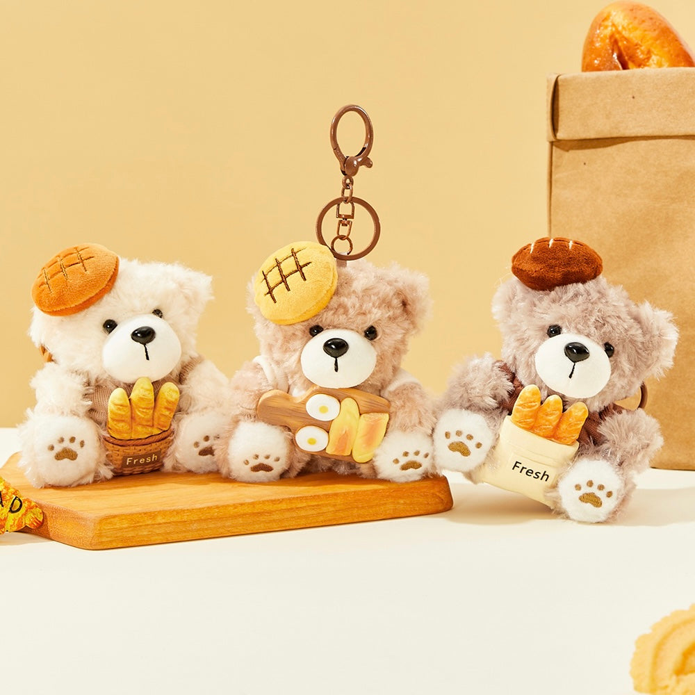 Teddy Bear Bag Charm | Subtle Whimsical Everyday Elegance