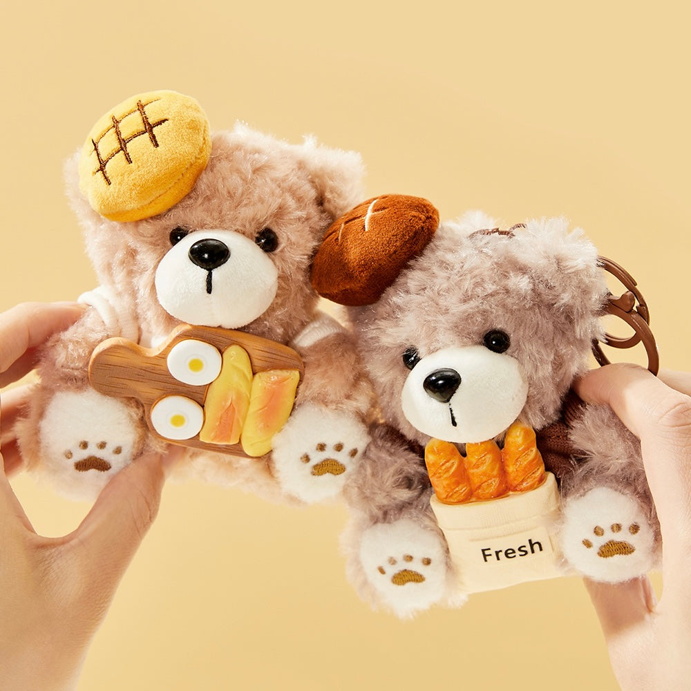 Teddy Bear Bag Charm | Subtle Whimsical Everyday Elegance