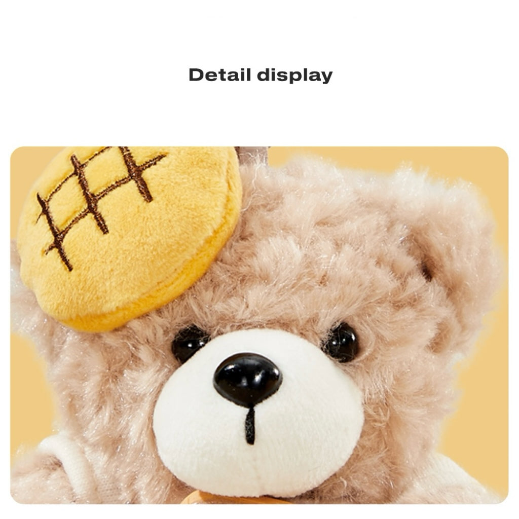 Teddy Bear Bag Charm | Subtle Whimsical Everyday Elegance