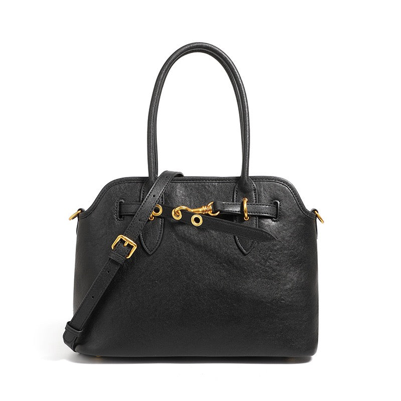 Women’s Vintage Grain Leather Tote Bag | Effortless Everyday Elegance