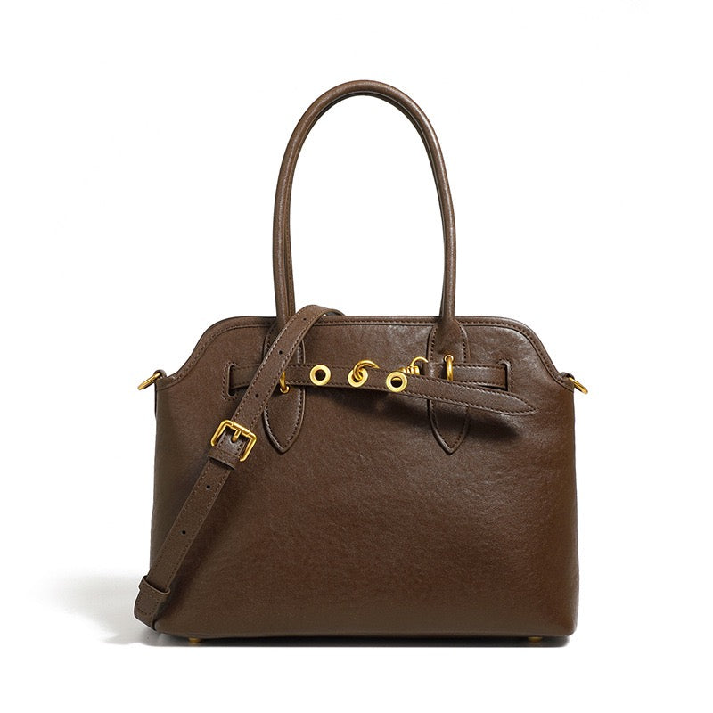 Women’s Vintage Grain Leather Tote Bag | Effortless Everyday Elegance