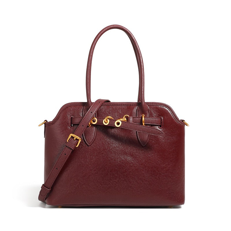 Women’s Vintage Grain Leather Tote Bag | Effortless Everyday Elegance