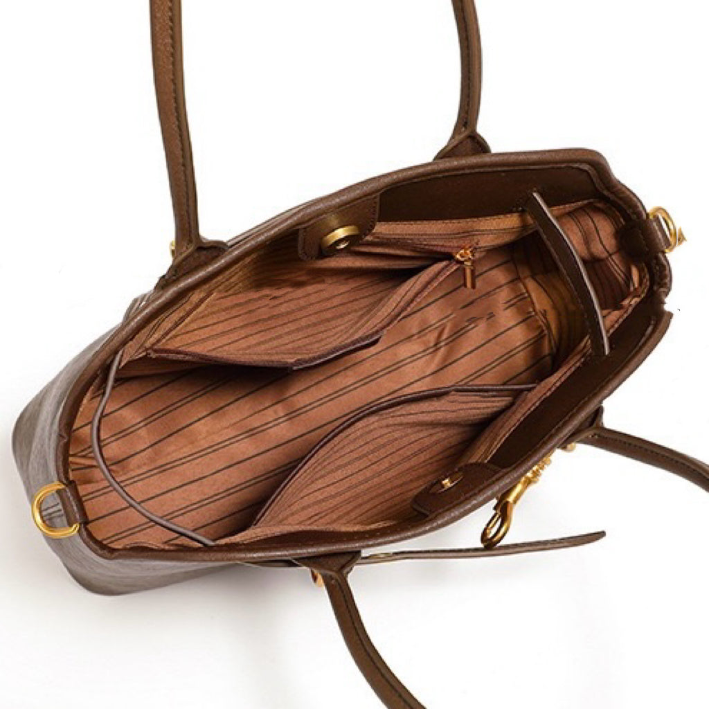 Women’s Vintage Grain Leather Tote Bag | Effortless Everyday Elegance