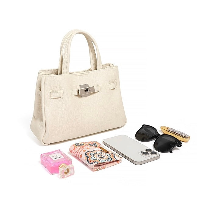 Women’s Genuine Pebbled Leather Crossbody Bag | Effortless Elegance