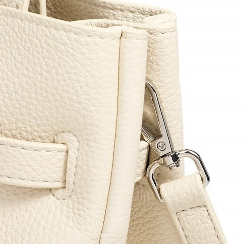 Women’s Genuine Pebbled Leather Crossbody Bag | Effortless Elegance