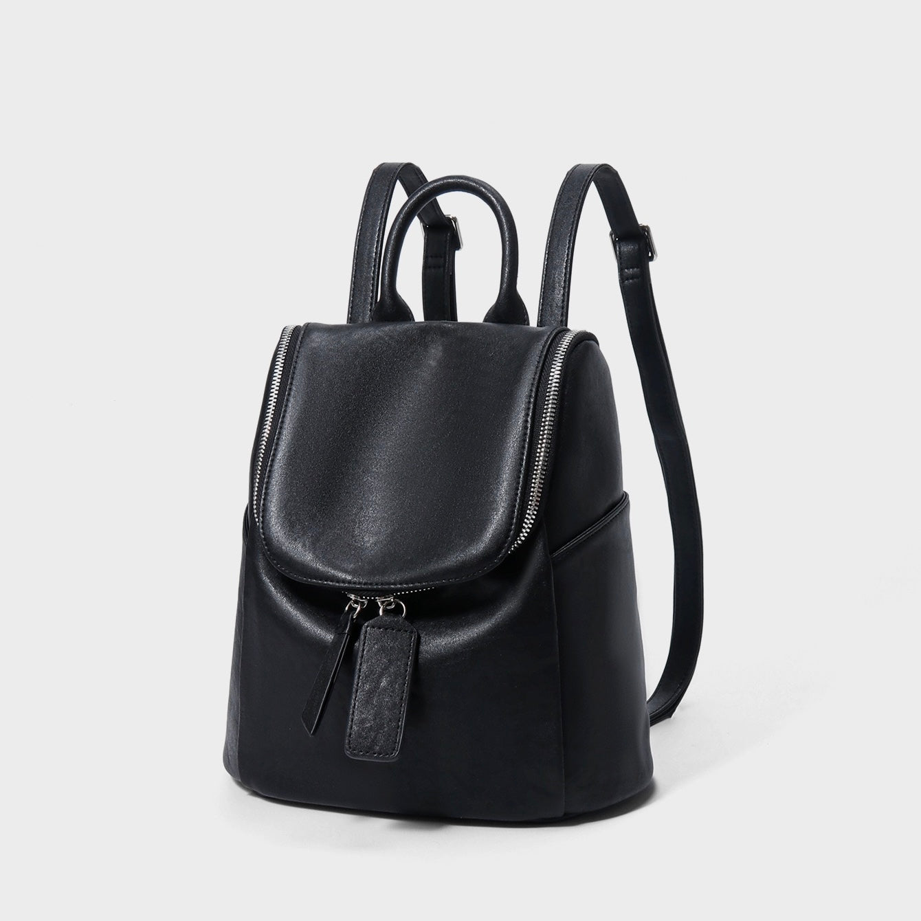 Women’s Genuine Leather Backpack | Effortless Timeless Minimalist Elegance