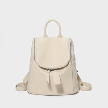 Women’s Genuine Leather Backpack | Effortless Timeless Minimalist Elegance