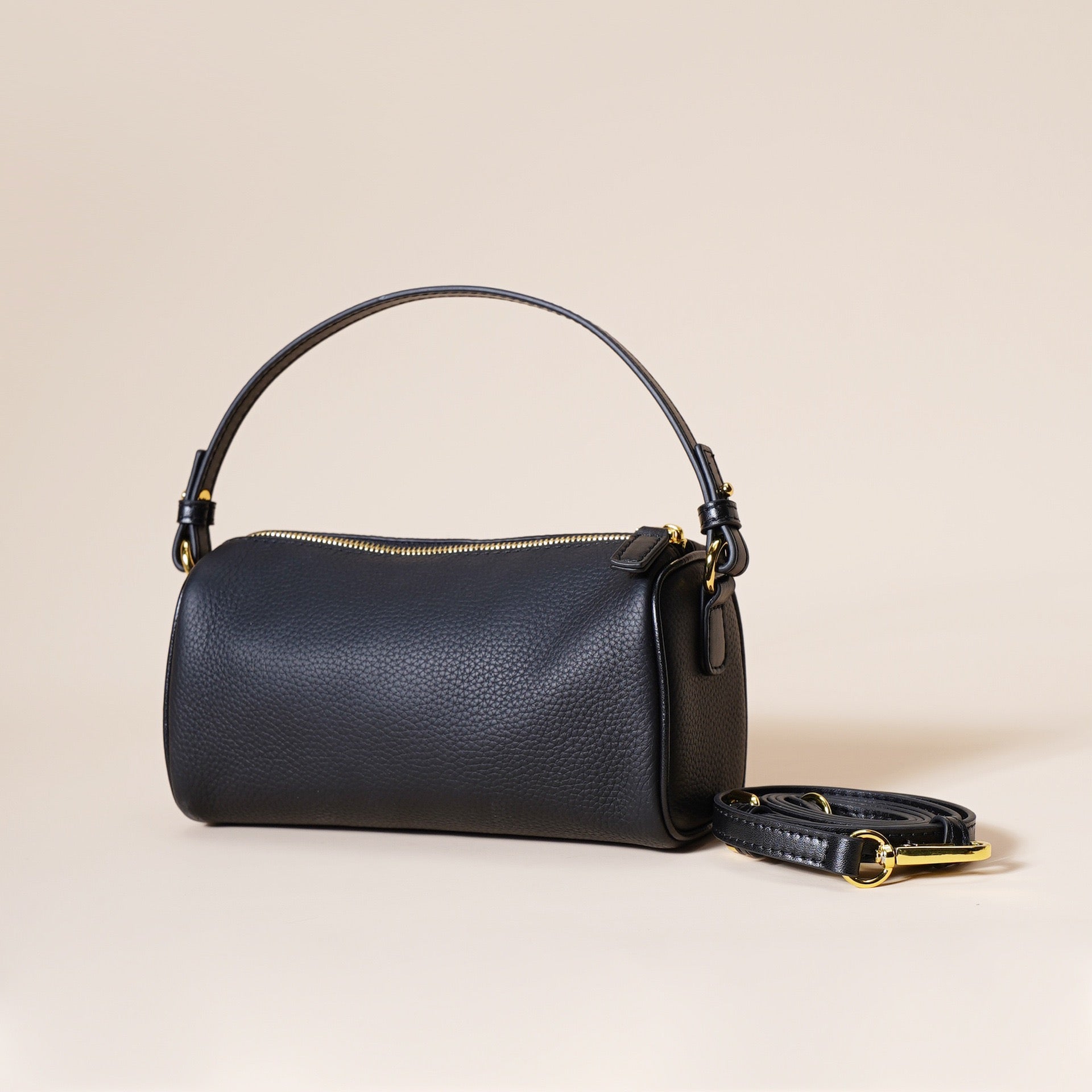 Women’s Genuine Leather Minimalist Quilted Crossbody Clutch Bag | Effortless Elegance